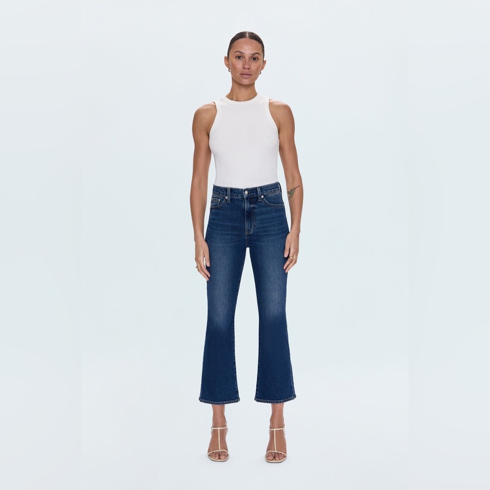 Lennon High Rise Crop Boot Jean – Broadway